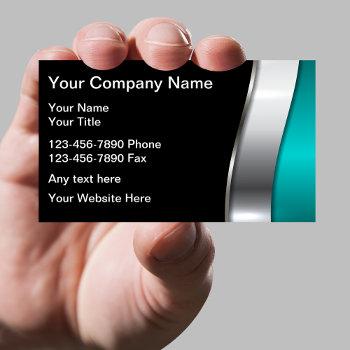 metal recycling services business card