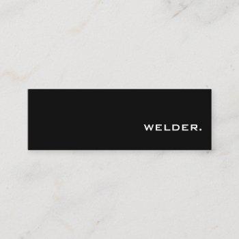 metal welder business cards