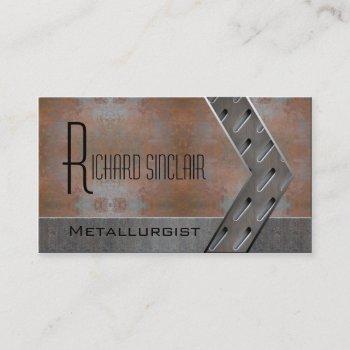metallurgy style2 business card