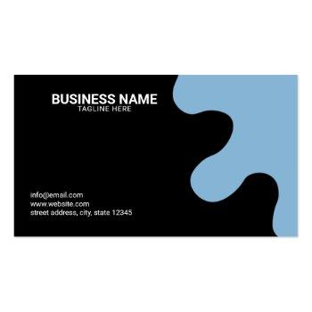Small Modern Artistic Black Mobile Car Wash & Detailing Business Card Back View