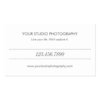 Small Modern Collage Business Card - Groupon Back View