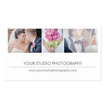 Small Modern Collage Business Card - Groupon Front View