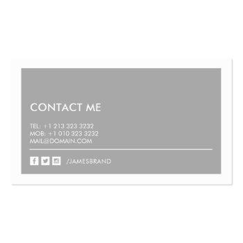 Small Modern Drone Photography Business Card Back View