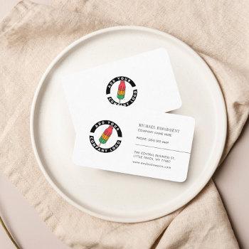 modern minimalist business logo professional business card