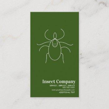 modern pest control company logo business card