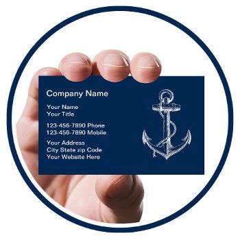 nautical business cards