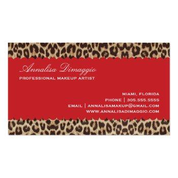 Small New Jersey Love Business Cards Back View