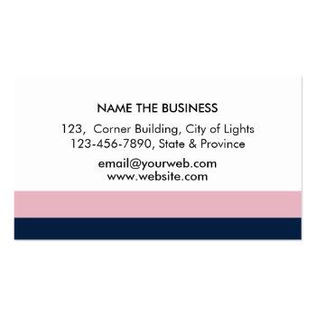 Small Notary Loan Signing Agent Nib Rose Gold Writer Business Card Back View