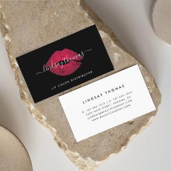 ombre lips signature business card