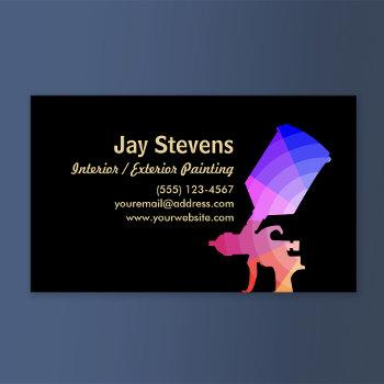 paint sprayer painter business card