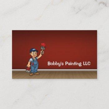 painter business card