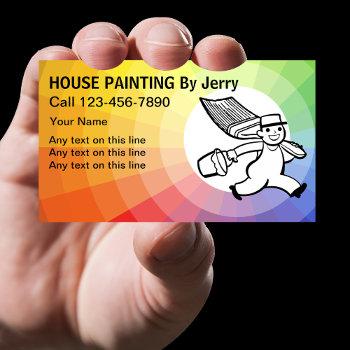 painting business cards