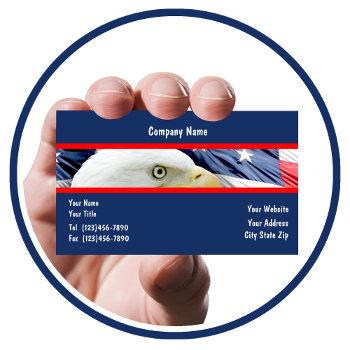patriotic business cards