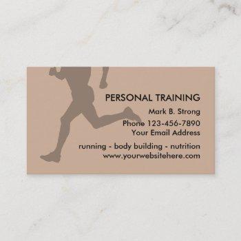 personal training business cards