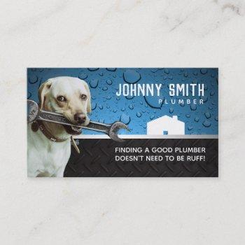 plumber slogans business cards