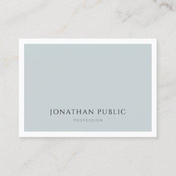 professional elegant blue green simple template business card