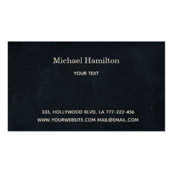 Small Professional Elegant Modern Painting Service Business Card Back View
