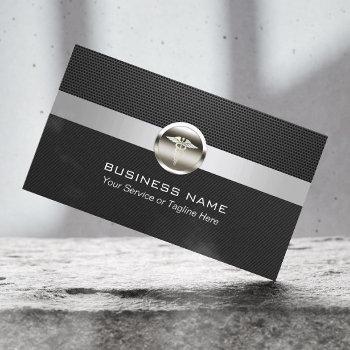 professional metal medical business cards