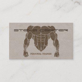 professional personal trainer / bodybuilder card