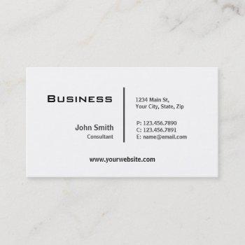 professional plain elegant modern computer repair business card