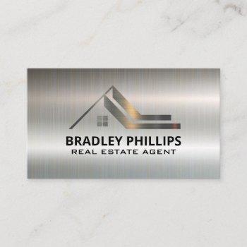 property architecture | metal roof style business card