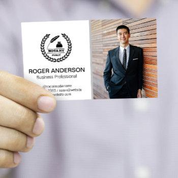 public notary | business man  business card