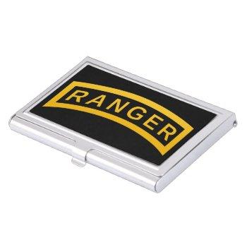 ranger tab business card case