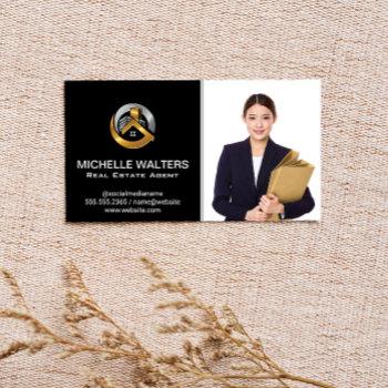 real estate agent | custom agent picture  business card