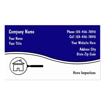 Small Real Estate Business Cards Front View