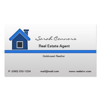 Small Realtor Business Card Front View