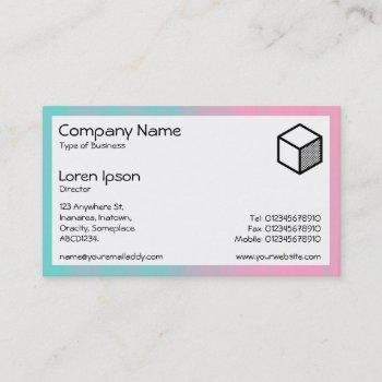rectangle - soap sandwich business card