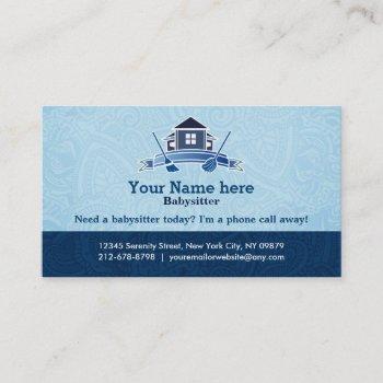 residential cleaning business cards