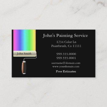 rolling painters business card