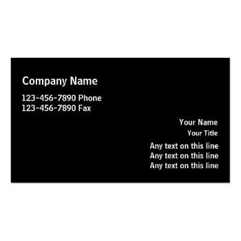 Small Roofing Business Cards Back View