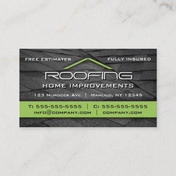 roofing professional business card