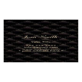 Small Royal Black Music Lessons Business Card Back View