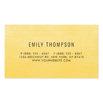 Small Rustic Chalkboard Sunflowers And Eucalyptus Floral Business Card Back View
