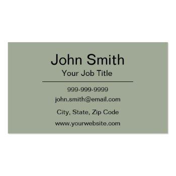 Small Rustic Wood Background Business Card Back View