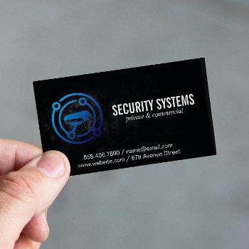 security camera | lock business card