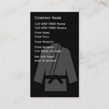 self defense business cards