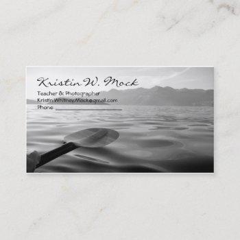 set a sail on a moment of bliss business card