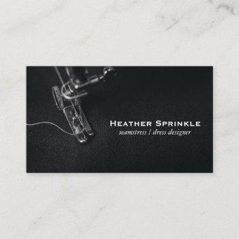 sewing machine | business card