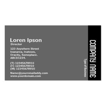 Small Side Band - Led Lights Business Card Back View