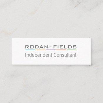 simple independent consultant business cards