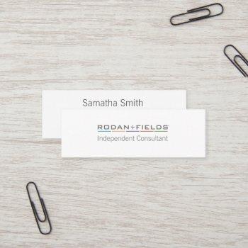 simple, unique rodan and fields business cards