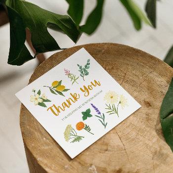 Small Small Business Thank You Cards  Front View