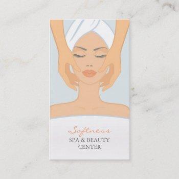 spa and beauty business card