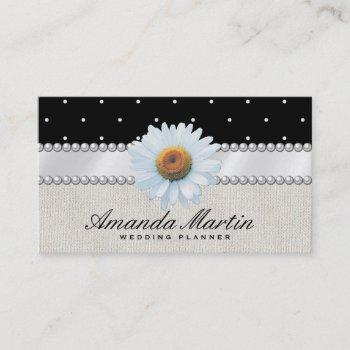 Small Special Events | Classic Polka Dots Business Card Front View