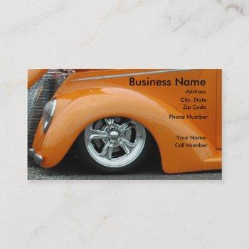 street rod business card