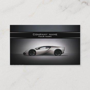 stylish automotive business card